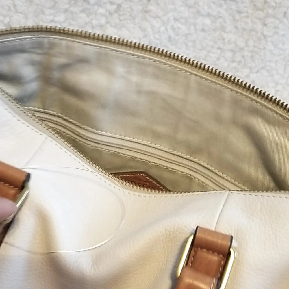 RARE Fossil Kendall Satchel Y2K High Quality Leather Bag